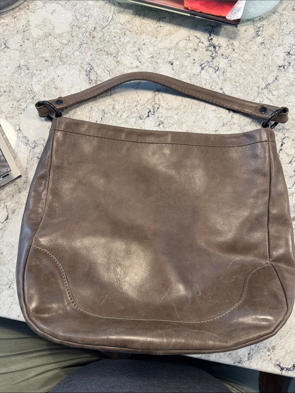Frye Melissa Hobo with crossbody strap